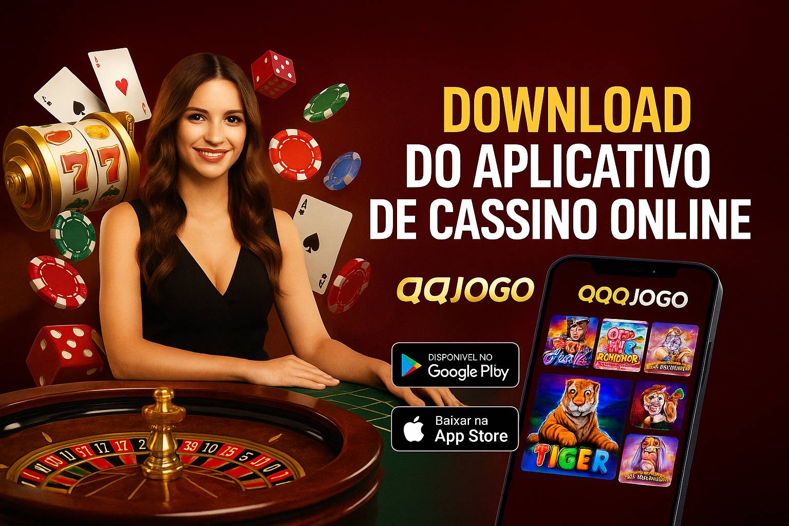 Baixar o QQQJOGO Cassino App
