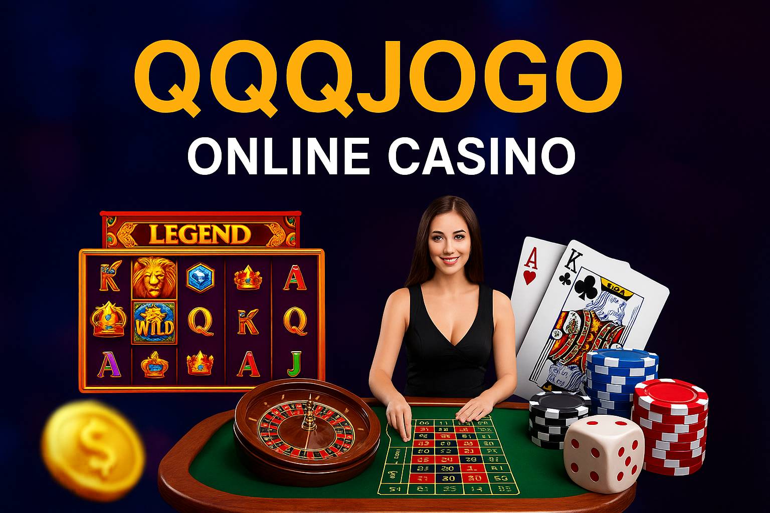 Jogos de cassino online inovadores e emocionantes na QQQJOGO
